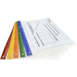 Documentmap met ritssluiting rapesco 1507 a3 kleurassortiment
