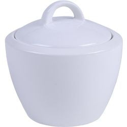 Suikerpot novel extra durable porselein wit