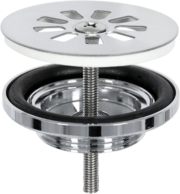Differnz afvoerplug - chroom