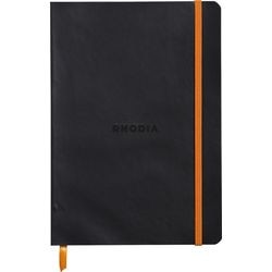 Notitieboek rhodia 117402c niet geperforeerd zwart