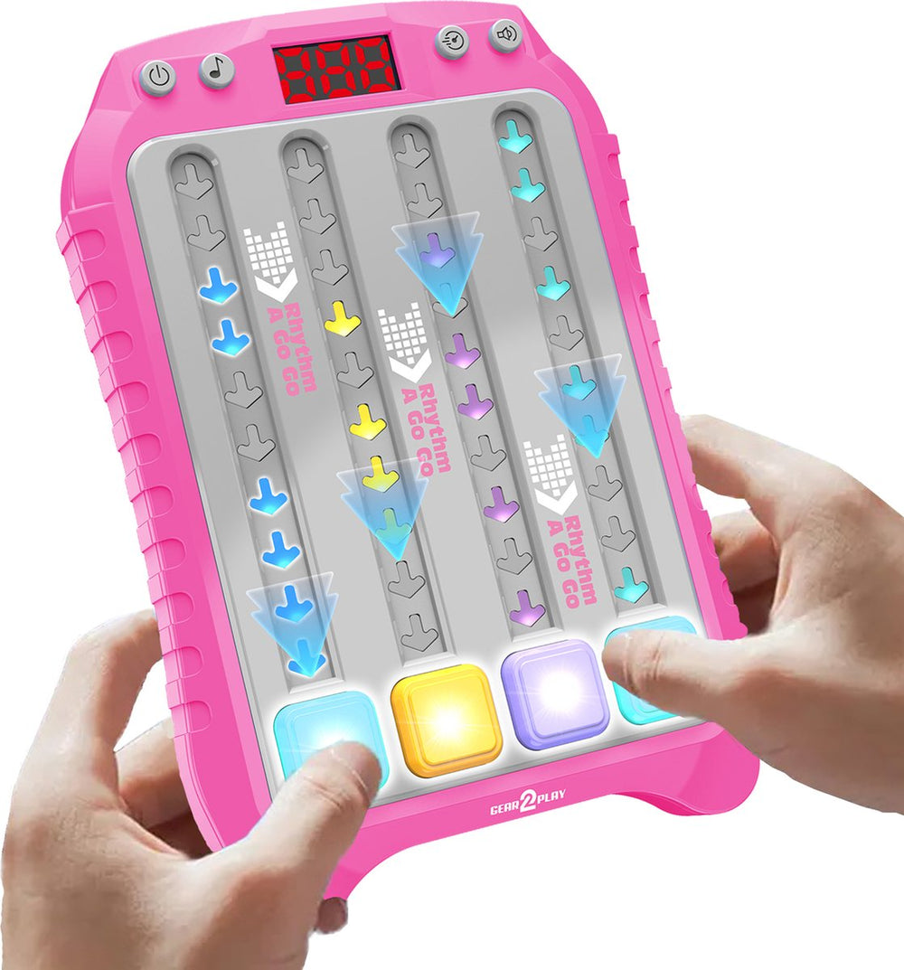 Gear2play ritme en volg het ritme spel roze