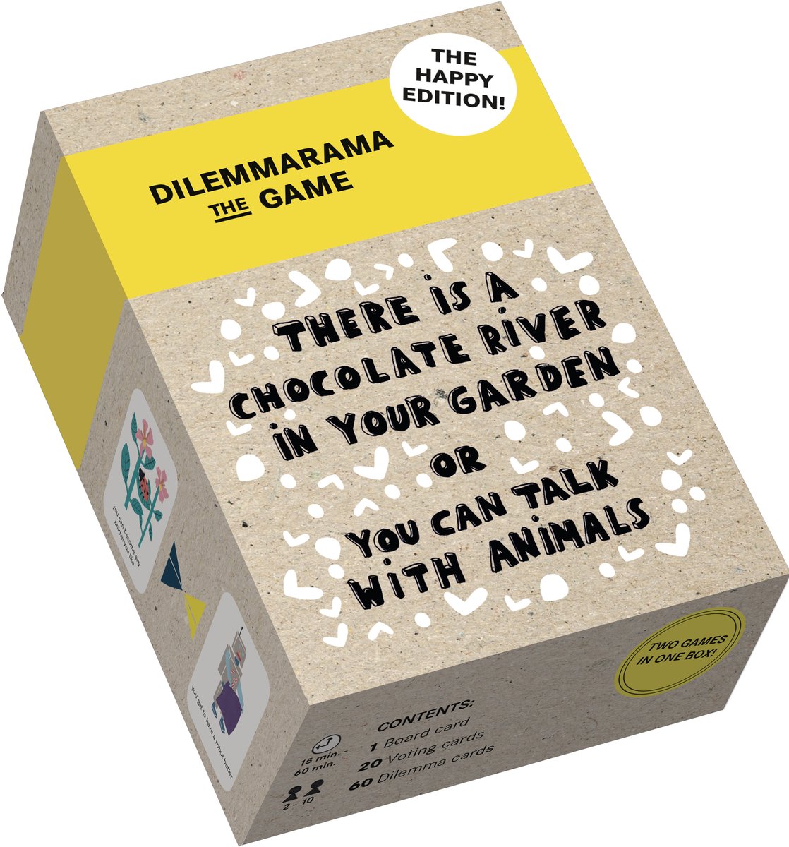Dilemmarama the game - happy edition - kaartspel