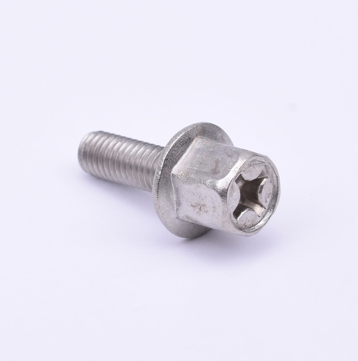 Diverse flensbout uitlaat RVS m6x25