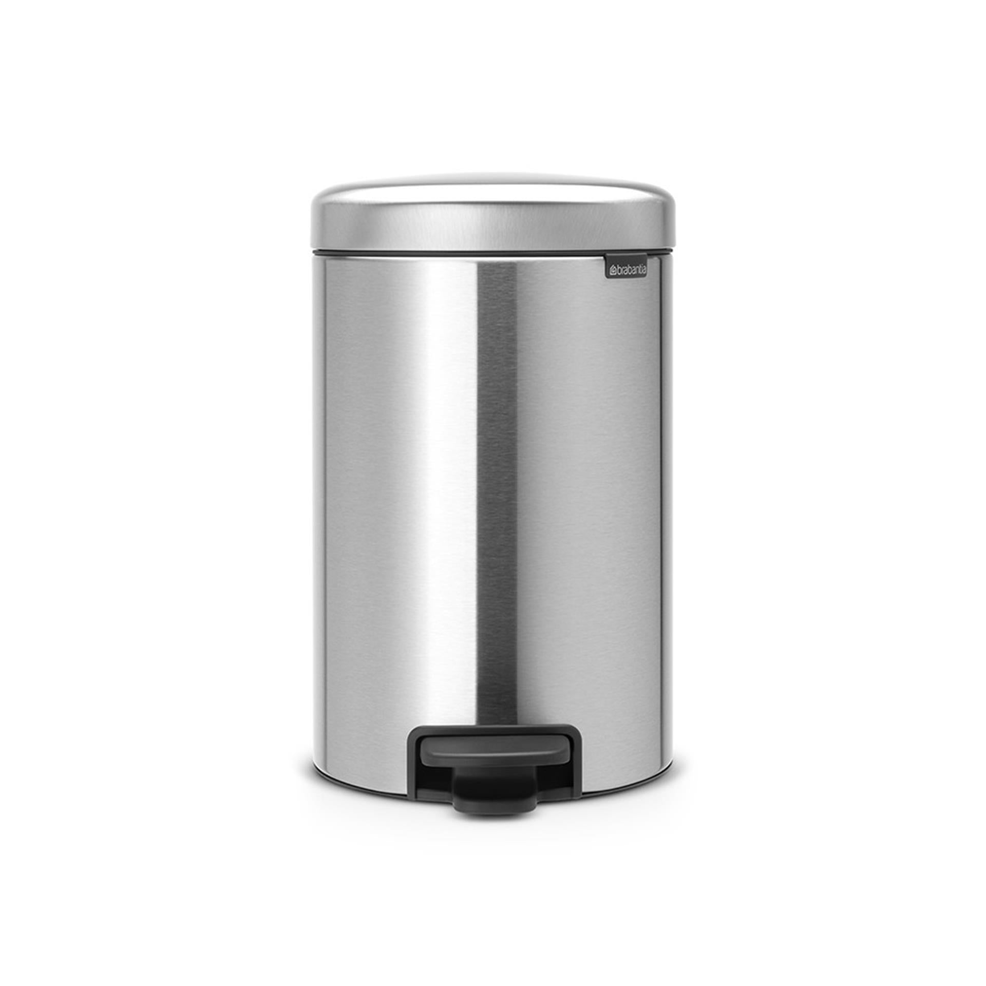 Brabantia pedaalemmer 12l matt steel