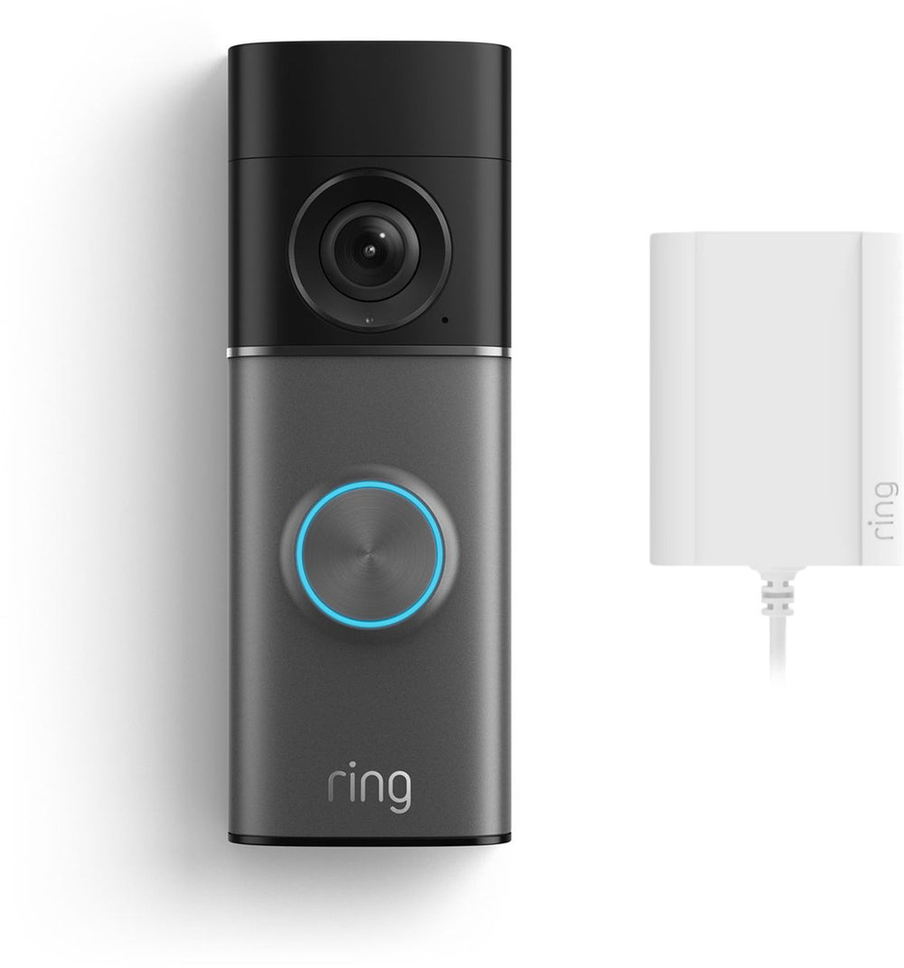 Ring bedrade videodeurbel pro (nieuwste generatie) - plug-in - zilver - retinol 4k video