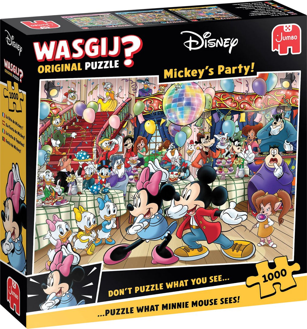 Jumbo wasgij originele disney legpuzzel, 1000st.