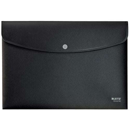 Leitz map recycle a4 pp (polypropeen) 23,5 (b) x 31,3 (d) x 0,7 (h) cm zwart