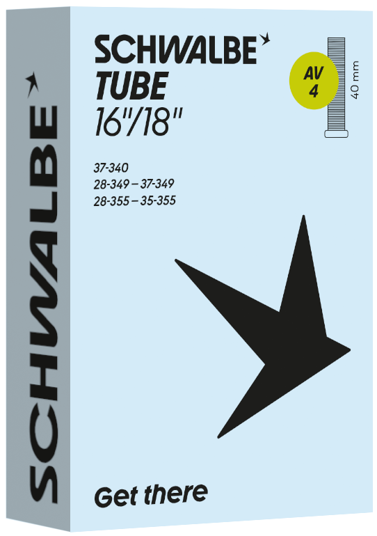 Schwalbe tube (av4) - 16 18'' (28 37-340 355) - schrader