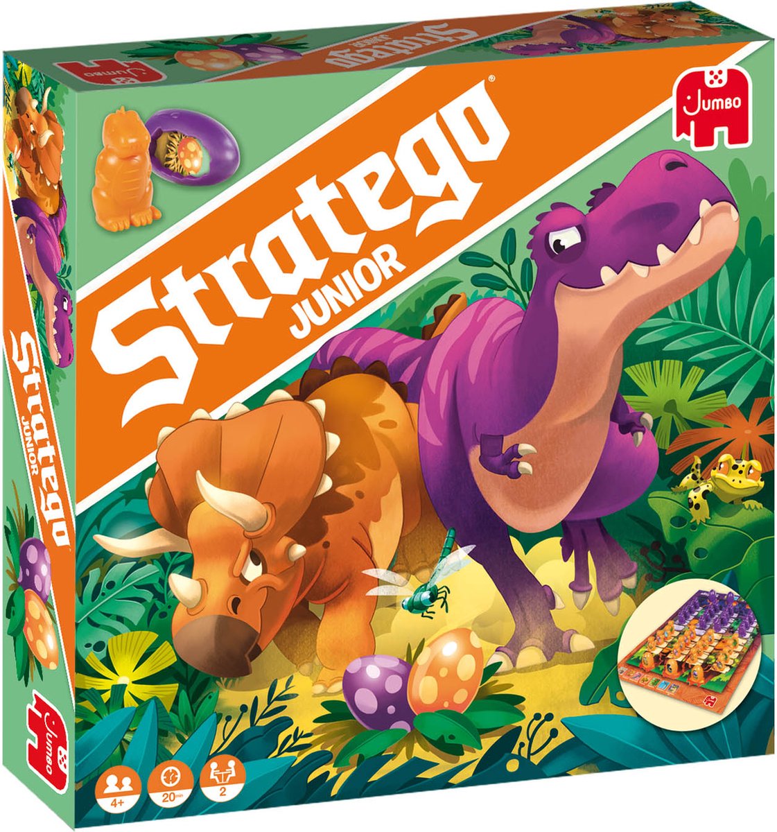 Stratego junior dino's bordspel