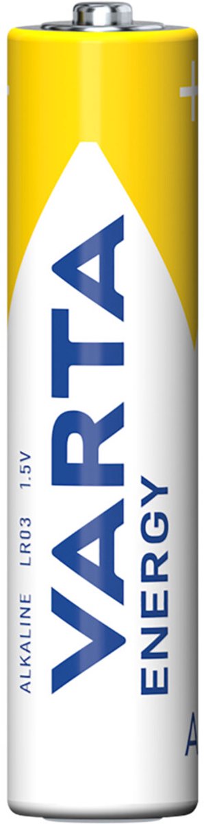 Varta batterij energy alkaline aaa (box = 24stuks)