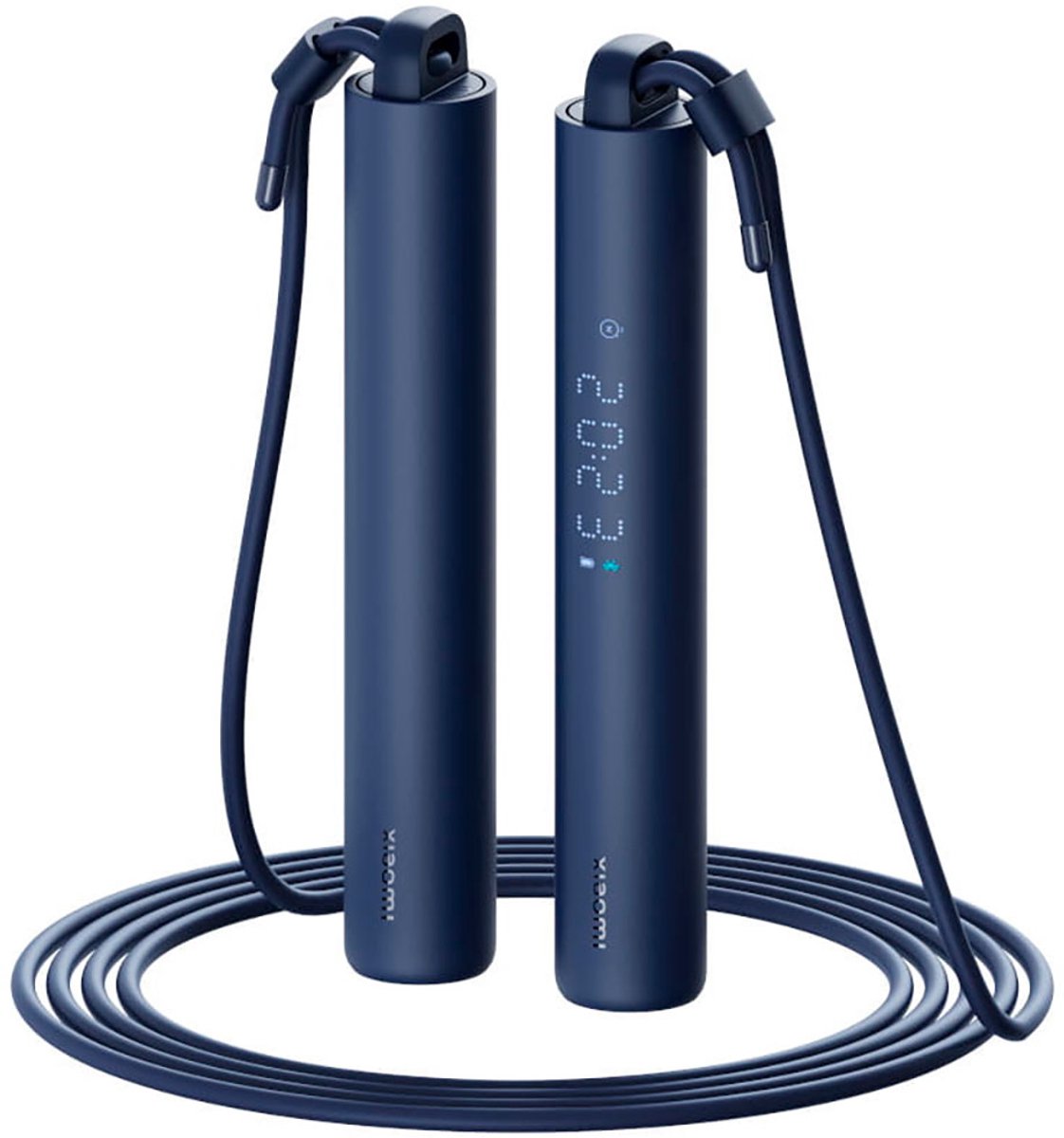 Xiaomi smart jump rope | slim springtouw | met en zonder koord | dot-matrix display | hall-sensoren tellen nauwkeurig | mi fitness app | tot 20 dagen batterij | usb-c