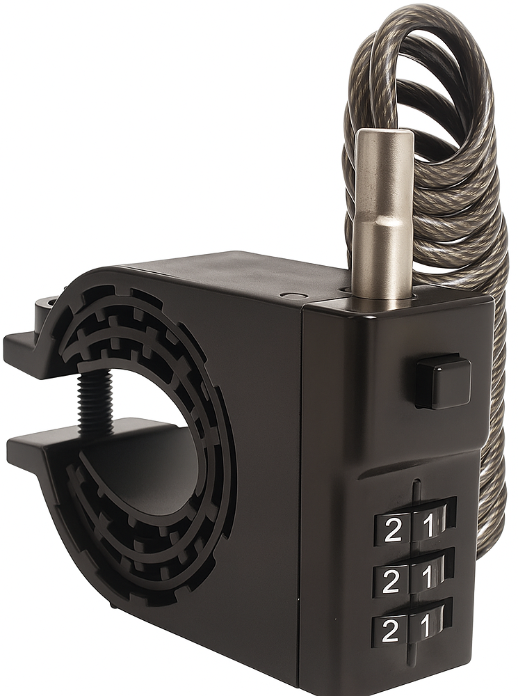 Slot lckt kabelslot helmslot zwart