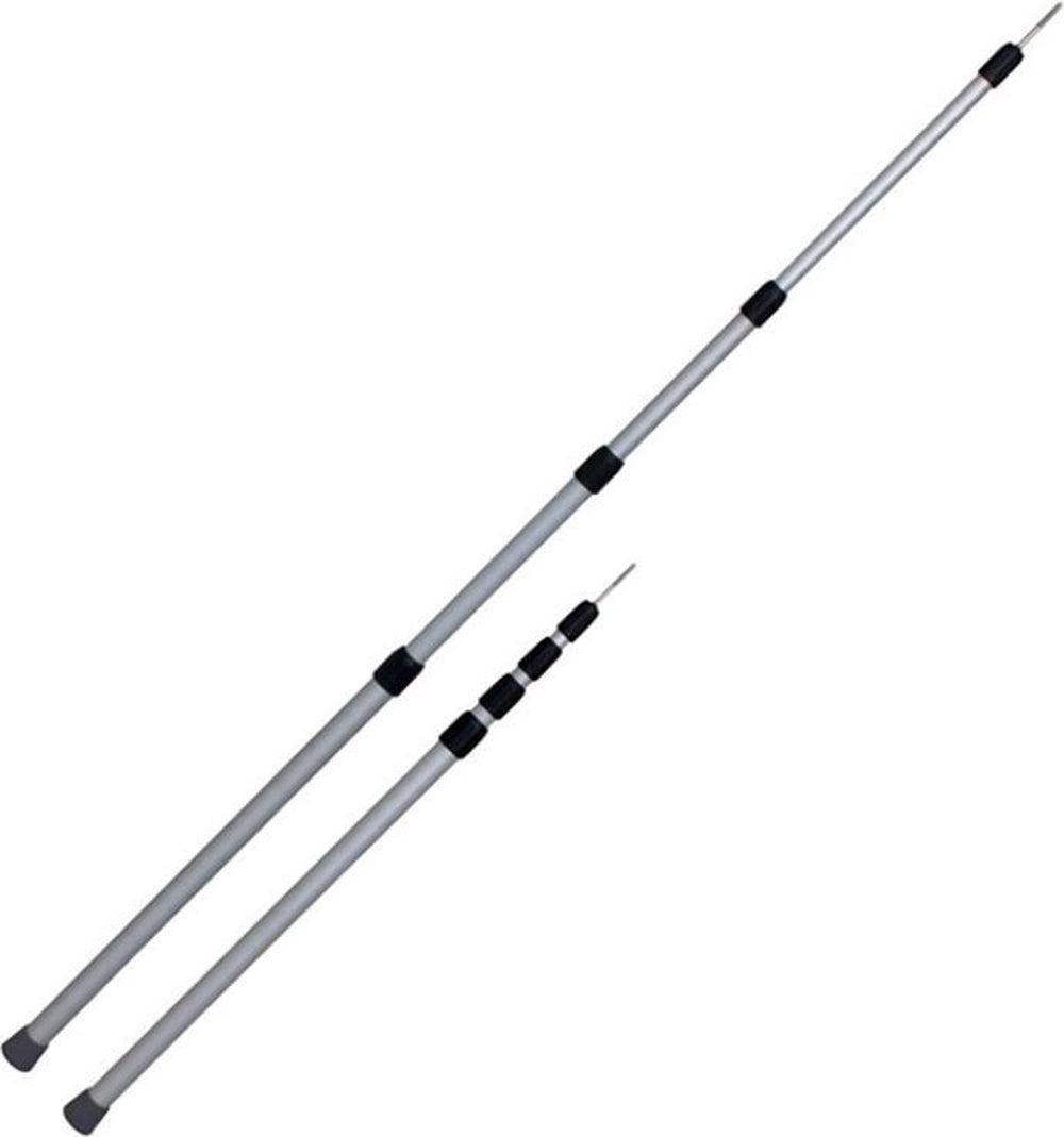 Eurotrail telescopic aluminium luifelstok 85-250 cm 4-delig