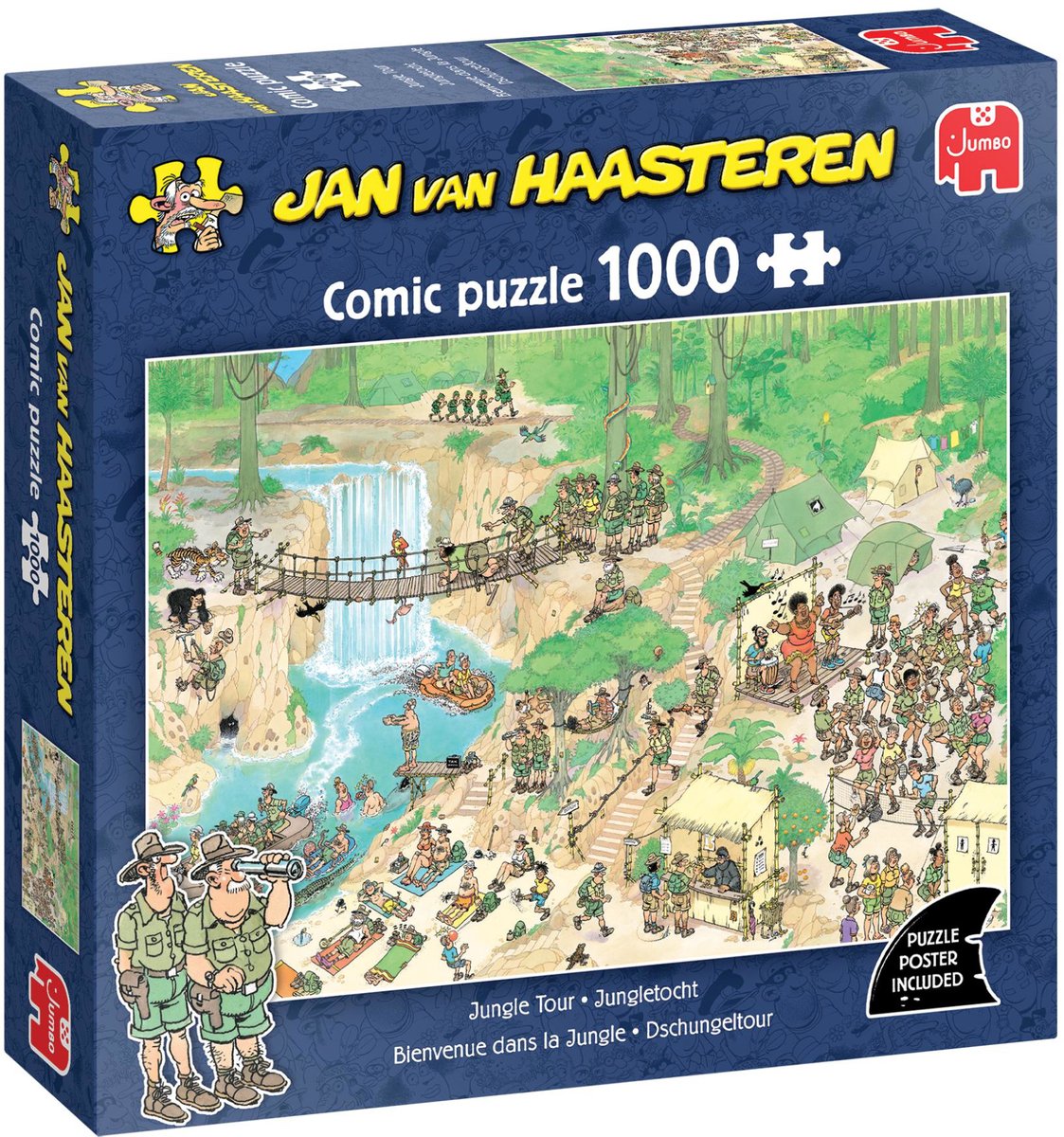 Jan van haasteren de jungletocht 1000 stukjes