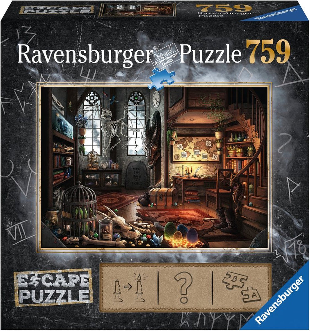 Ravensburger Escape Room Puzzle - Dragon's Laboratory, 759 pieces