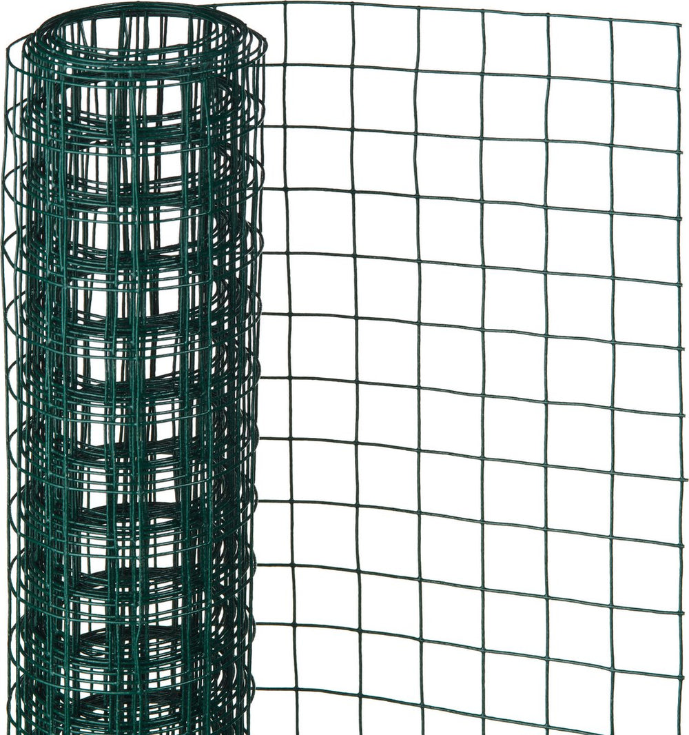 Nature - verzinkt staal gaas - 5 x 1,50m - groen - 12,7mm mazen