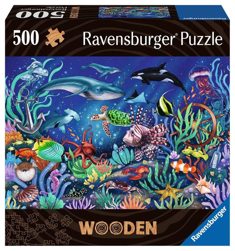 Ravensburger Wooden Jigsaw Puzzle 500 Piece(s) Animals