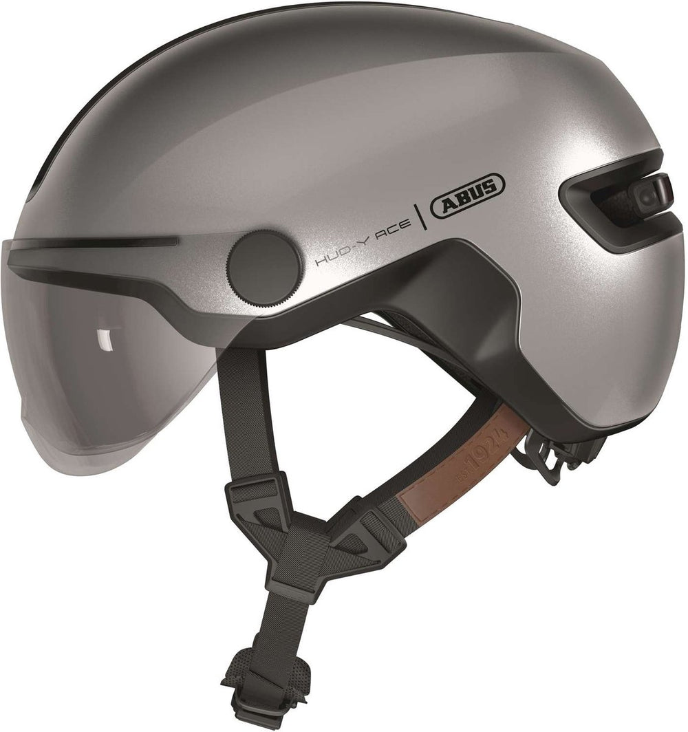 Abus helm hud-y ace gleam zilver m 54-58cm