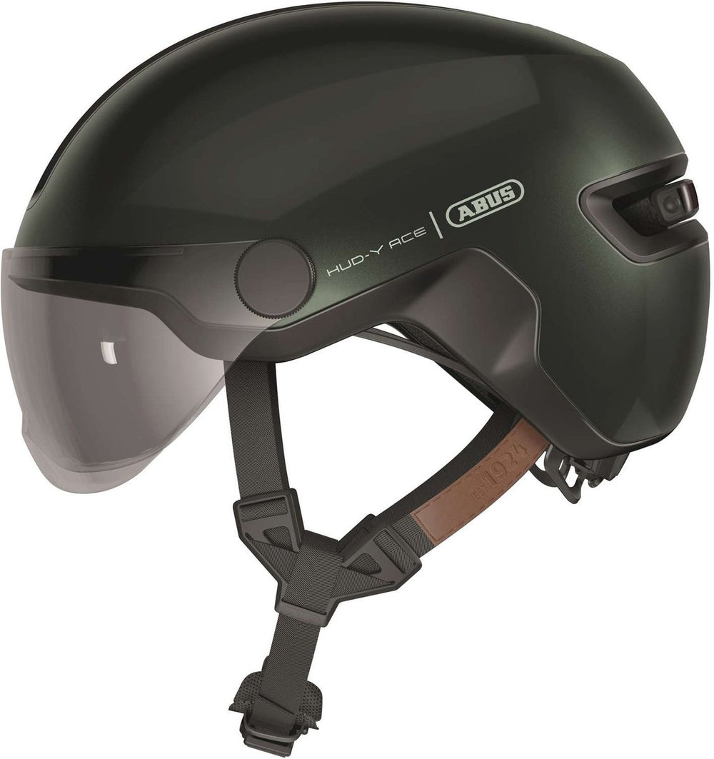 Abus helm hud-y ace mosgroen l 57-61cm
