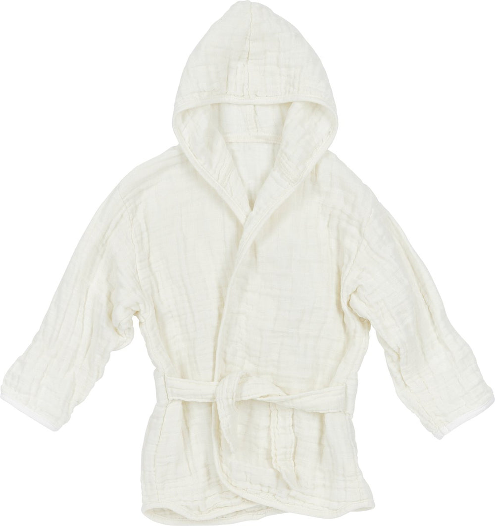 Meyco baby uni badjas - pre-washed hydrofiel - offwhite - 86 92