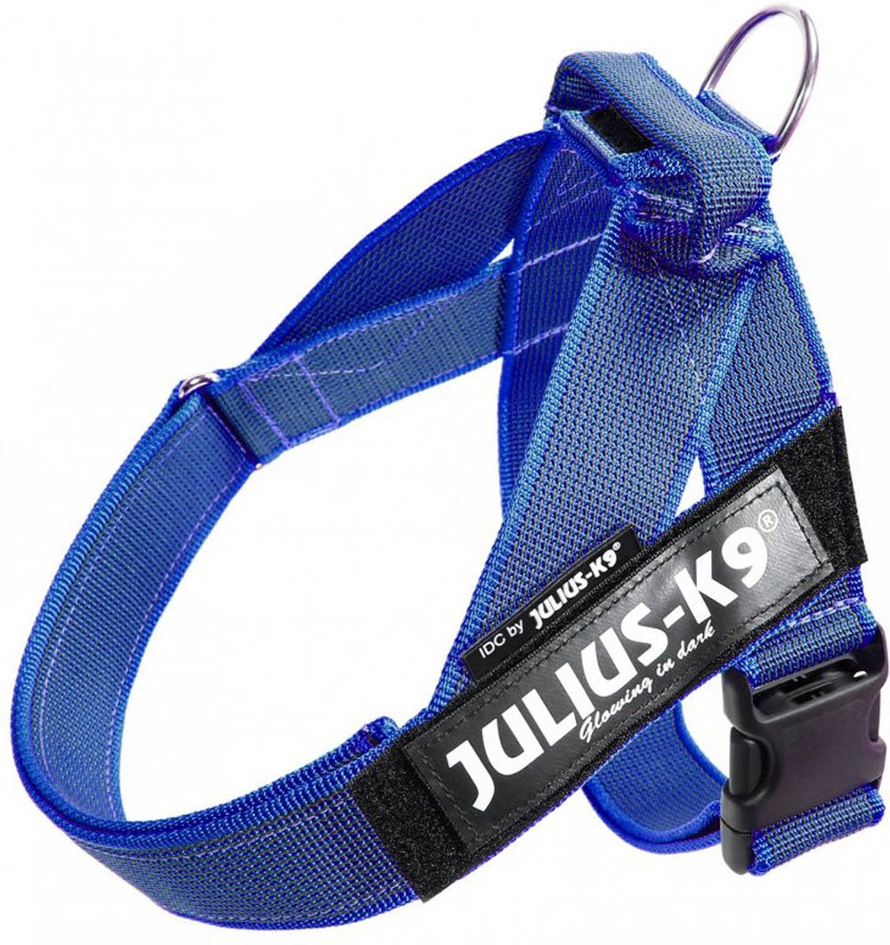 Julius k9 julius-k9 idc®color gray® riemtuig, m - maat 0, blauw