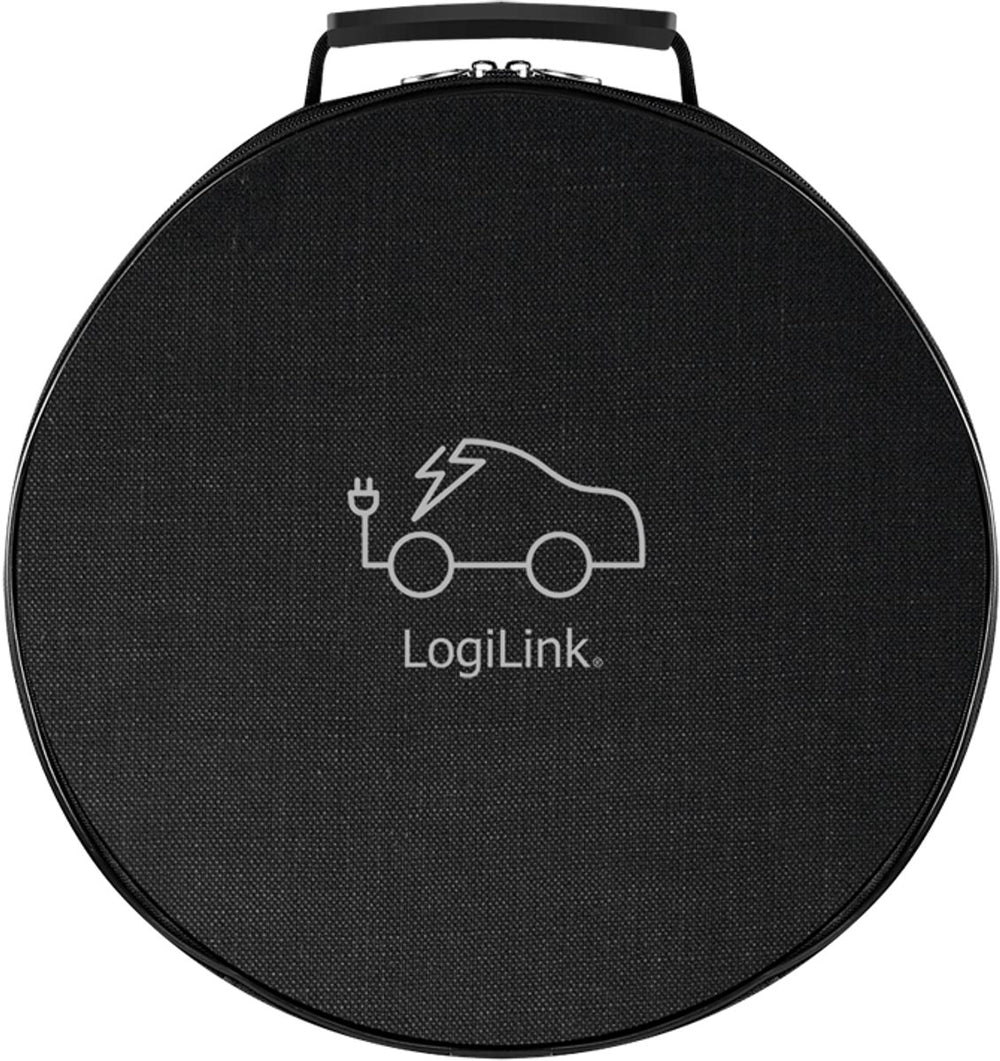 Logilink e-auto spiraal laadkabel type 2, 3-fasig, 22 kw, 5 meter