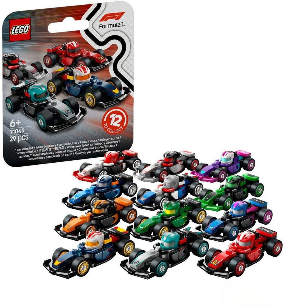 Lego 71049 minifiguren F1® raceauto's