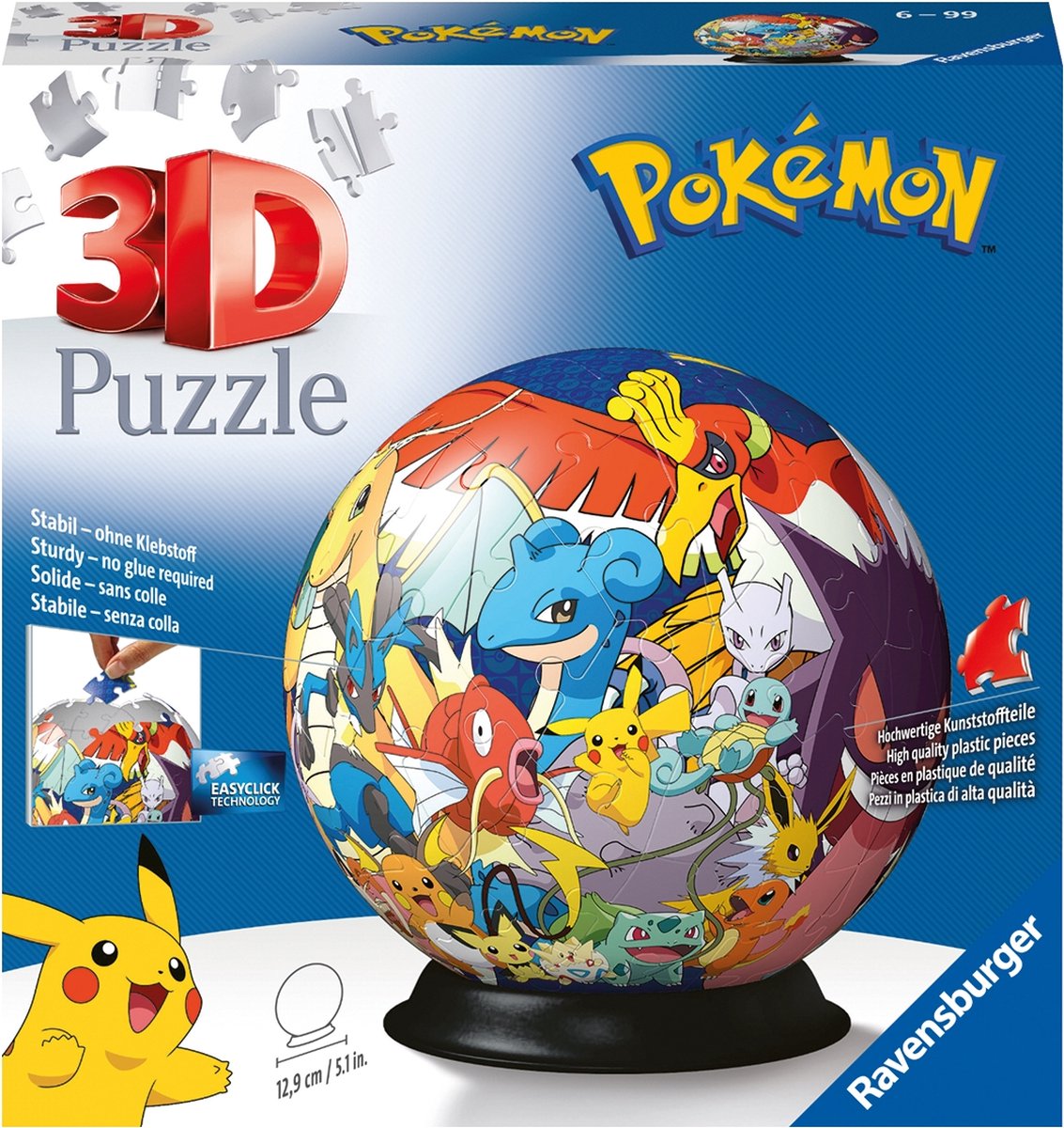 Ravensburger Pokemon puzzelbal, 72st.