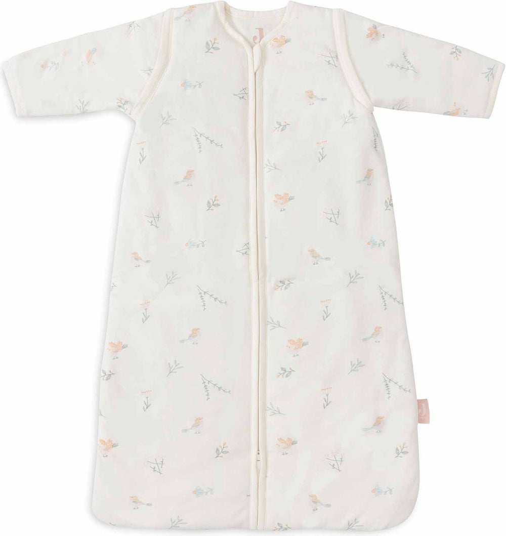 Jollein baby slaapzak winter met afritsbare mouw 110cm - lovely birds - winterslaapzak