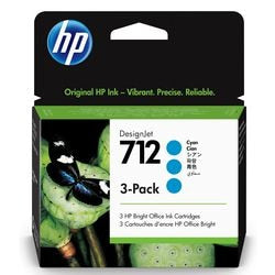 Designjet inktcartridge hp 712 cyaan