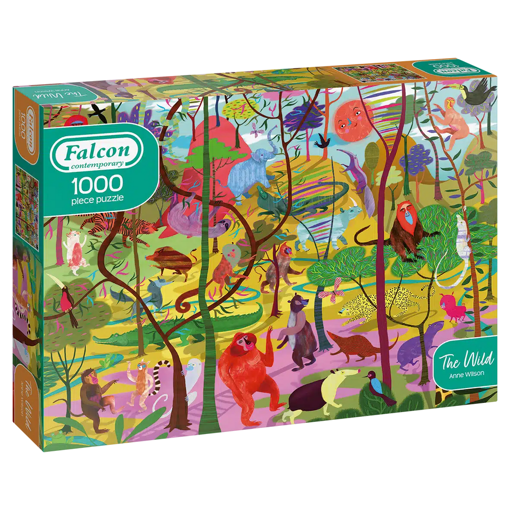 Jumbo Falcon hedendaagse puzzel - het wild - 1000 stukjes
