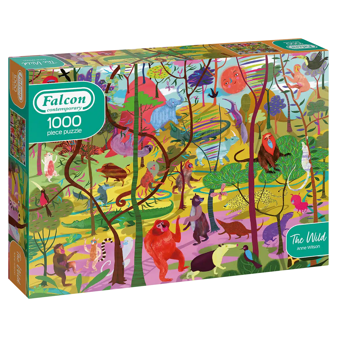Jumbo Falcon hedendaagse puzzel - het wild - 1000 stukjes