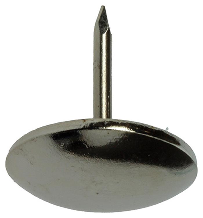 Mack 1047784 - stoelglijder nagel metaal chroom ø 18 mm 8 st pcs | 6 stuks