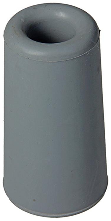 Mack 1047641 - deurstop rubber + schroef grijs 40 x 75 mm 2 st pcs | 6 stuks