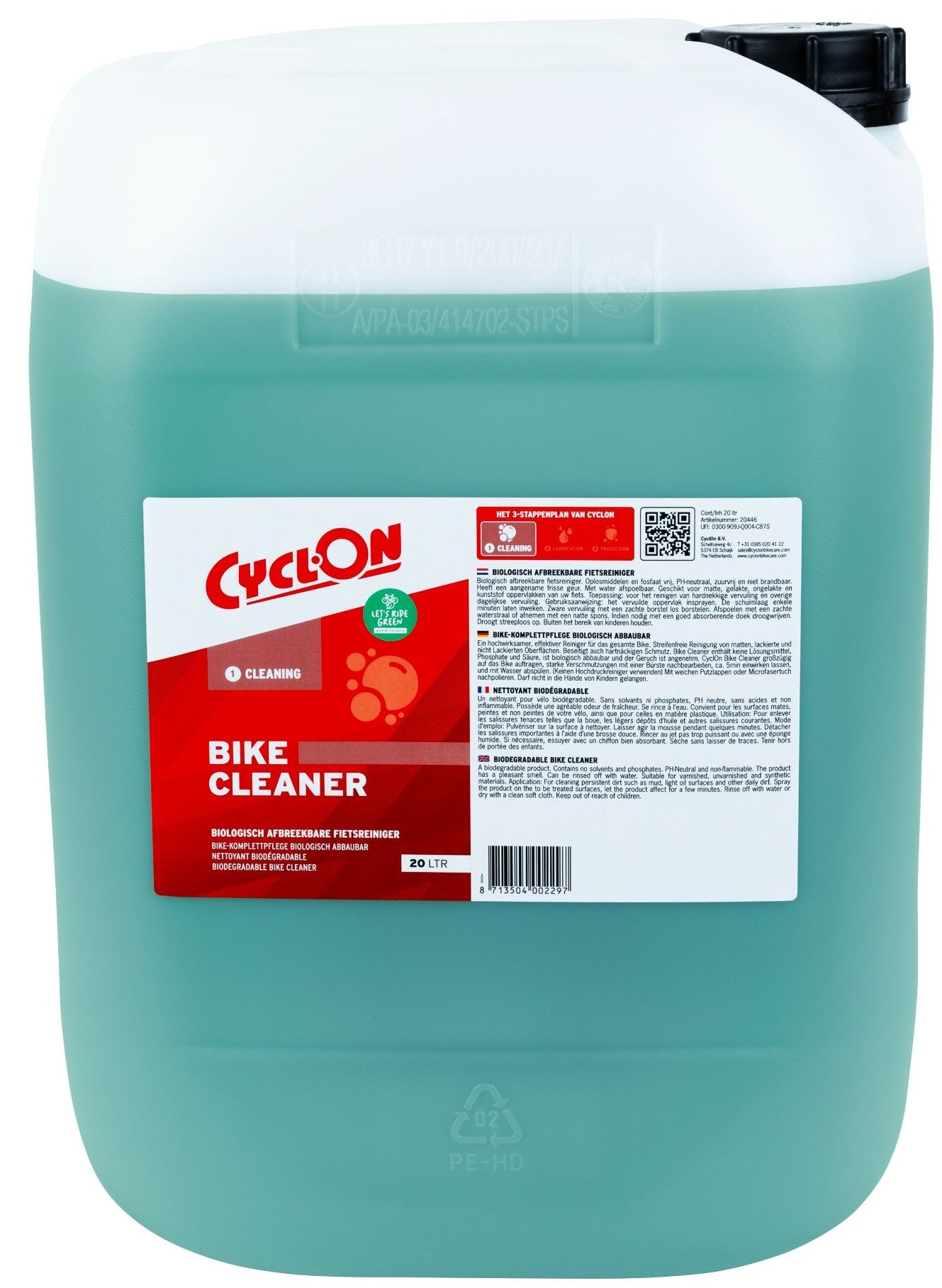 Cyclon plantaardige fietsreiniger 20 liter