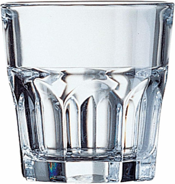 Arcoroc granity tumblers 16 cl 160 ml | set van 6 stuks | drinkglazen voor water, sap en frisdrank | glas | vaatwasserbestendig