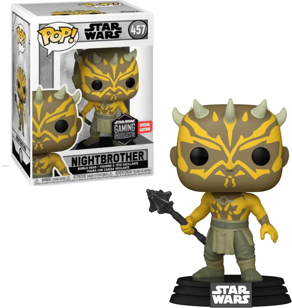 Funko pop! star wars - nightbrother #457 gaming greats special edition