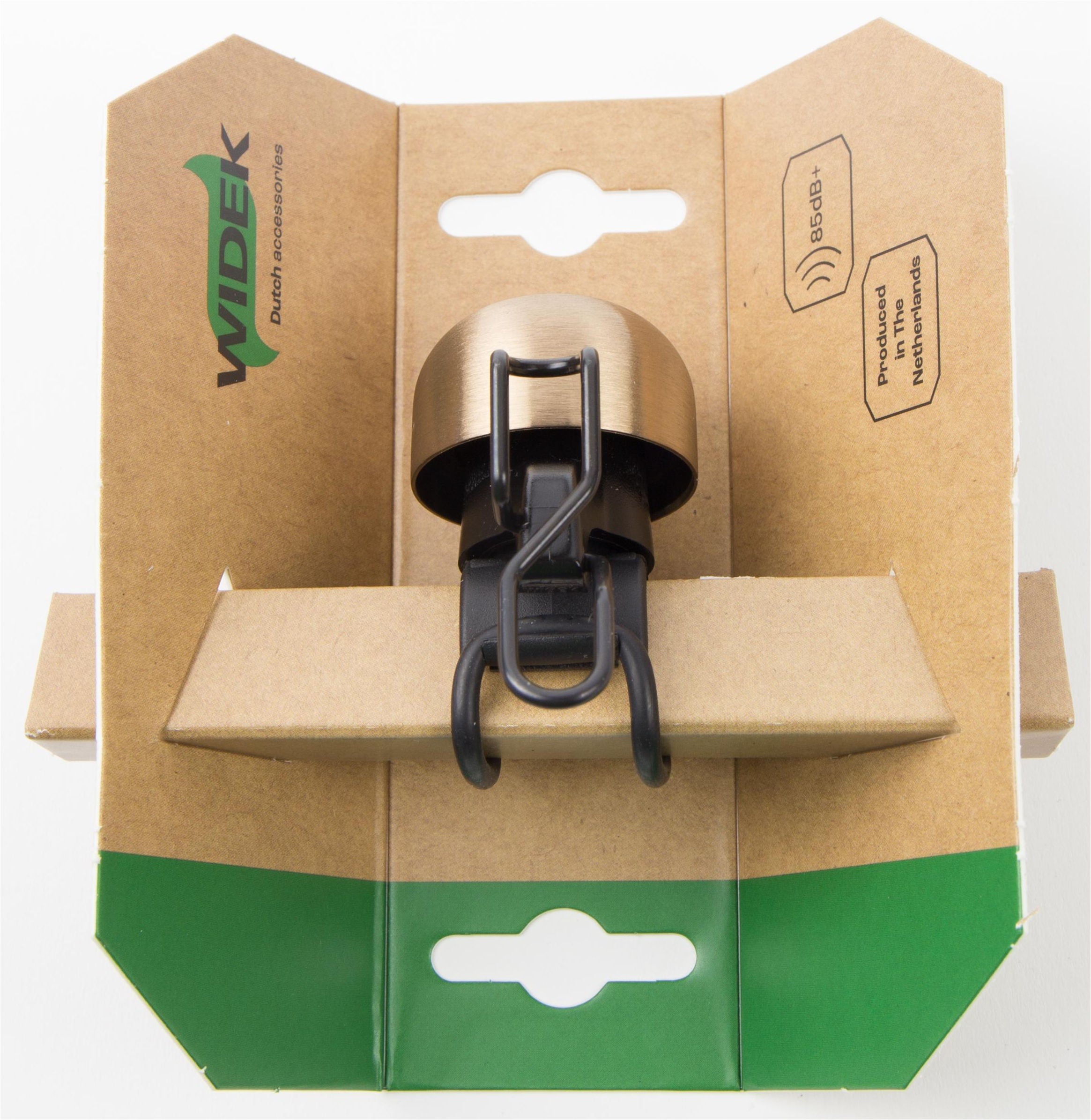 Qibbel widek bel paperclip xxl pvd-gecoat rood koper