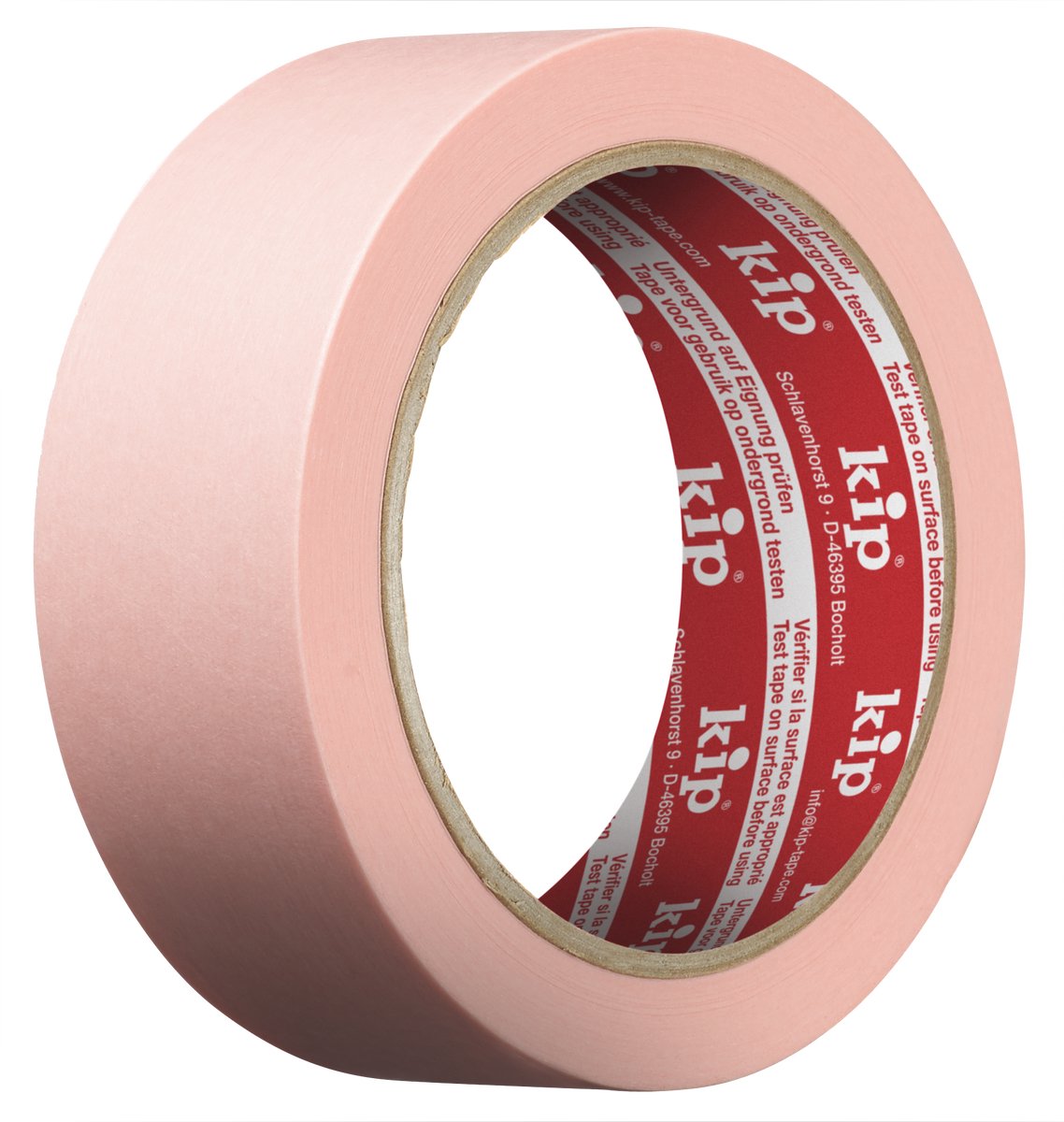 Kip washi-tec® delicate 377 - roze 36mm - 50m - sterke hechting - gemakkelijk te scheuren - geschikt voor delicate oppervlakken