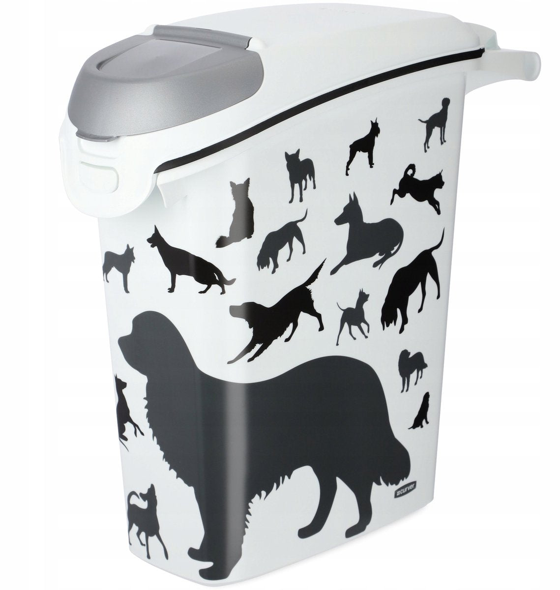 Curver voedselcontainer - silhouette hond - 23 l