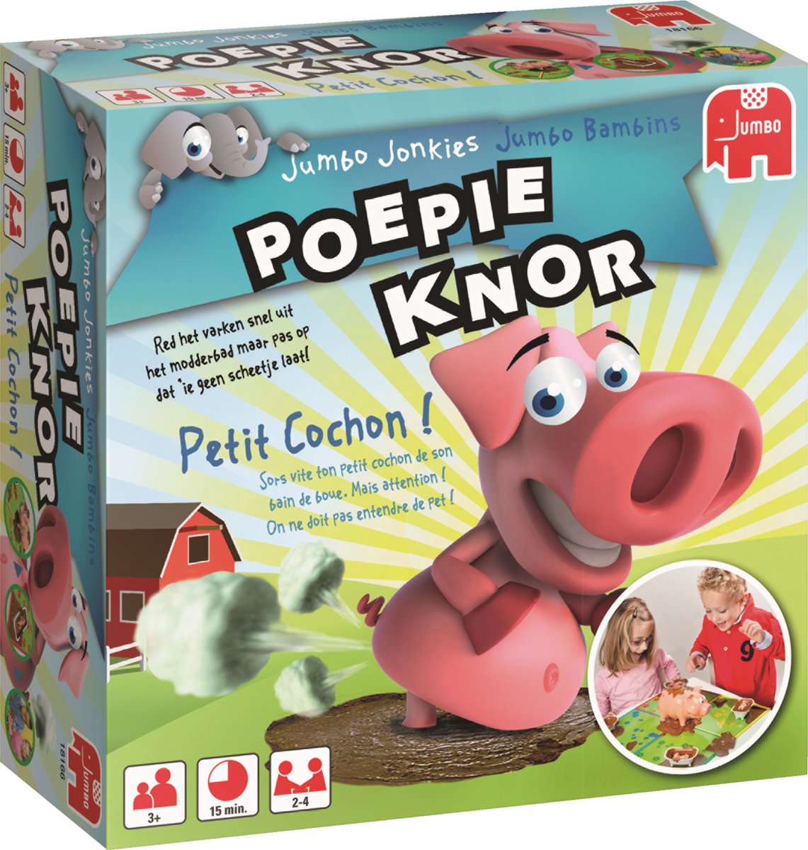 Jumbo poepie knor kinderspel