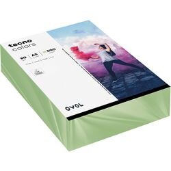 Gekleurd papier tecno a5 80 g m² groen 500 vellen