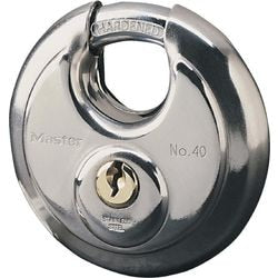 Hangslot master lock 40eurd grijs
