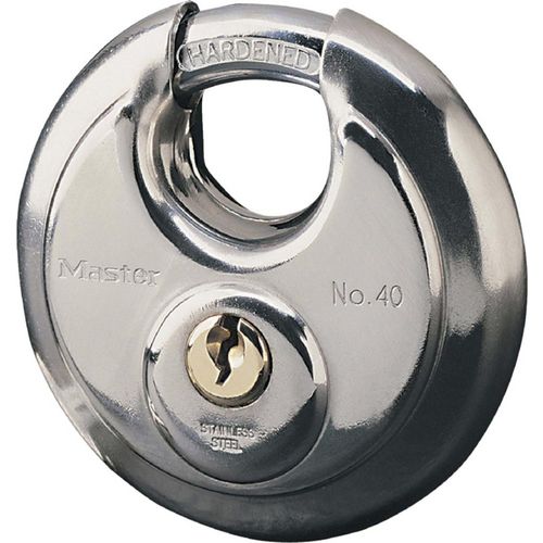 Hangslot master lock 40eurd grijs