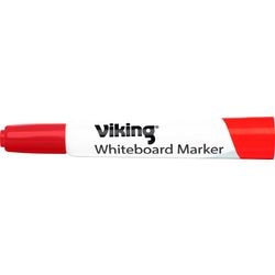 Whiteboard marker viking wbm 2.5 rood ronde punt