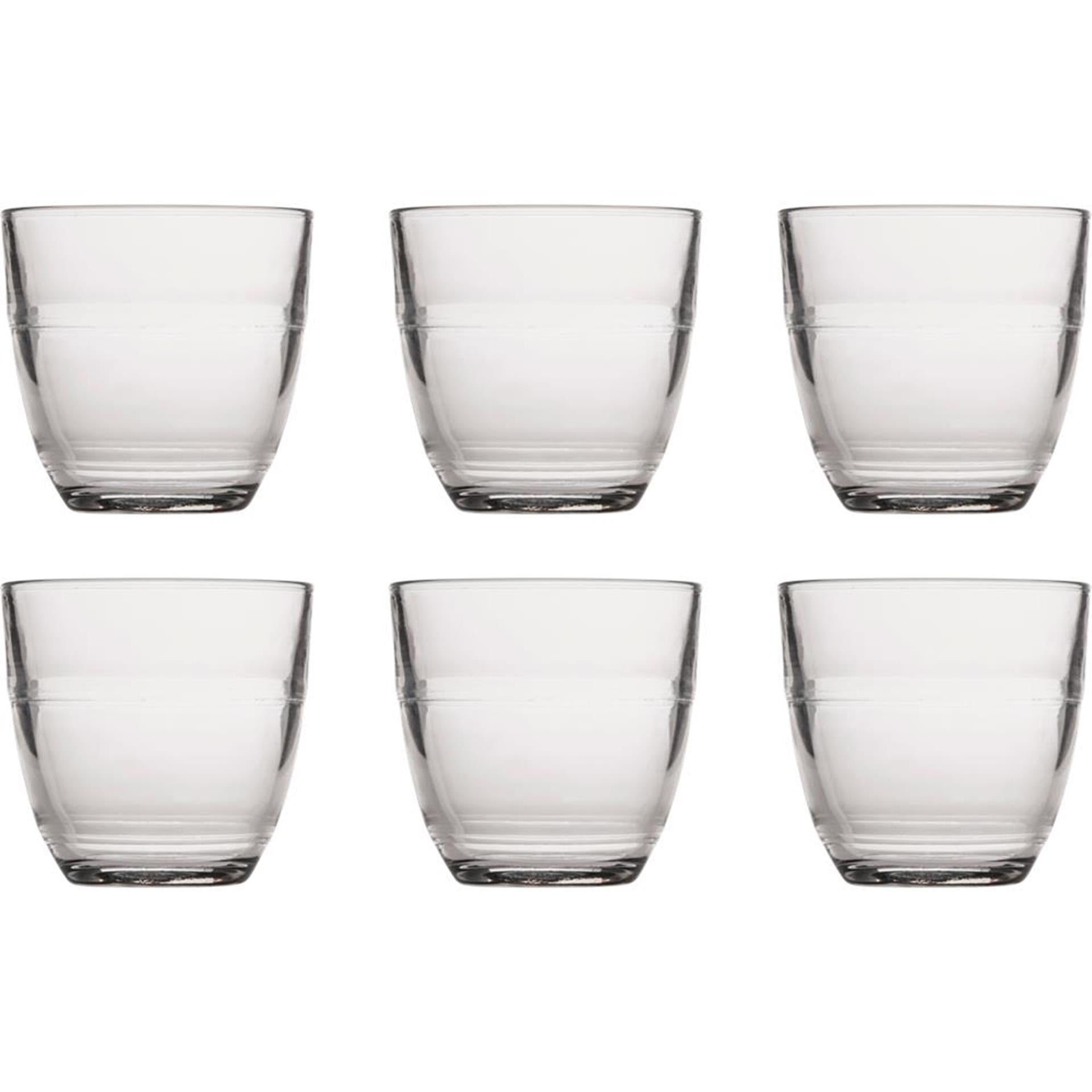 Duralex tumbler glas 22cl gigogne ds a 6 st.