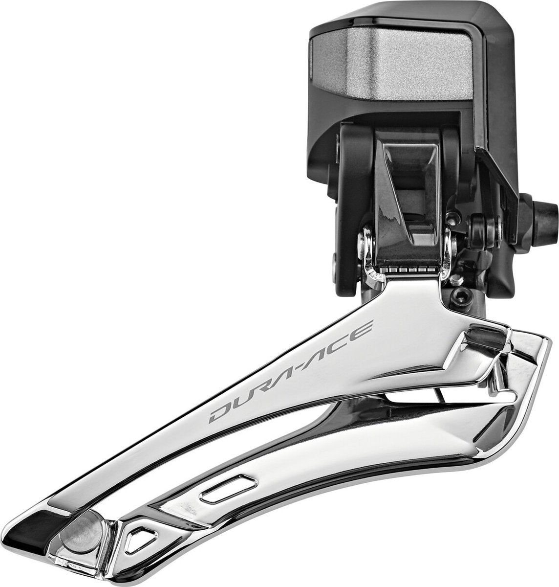 Shimano dura-ace di2 fd-r9150 voorderailleur 2x11-speed braze-on, zwart