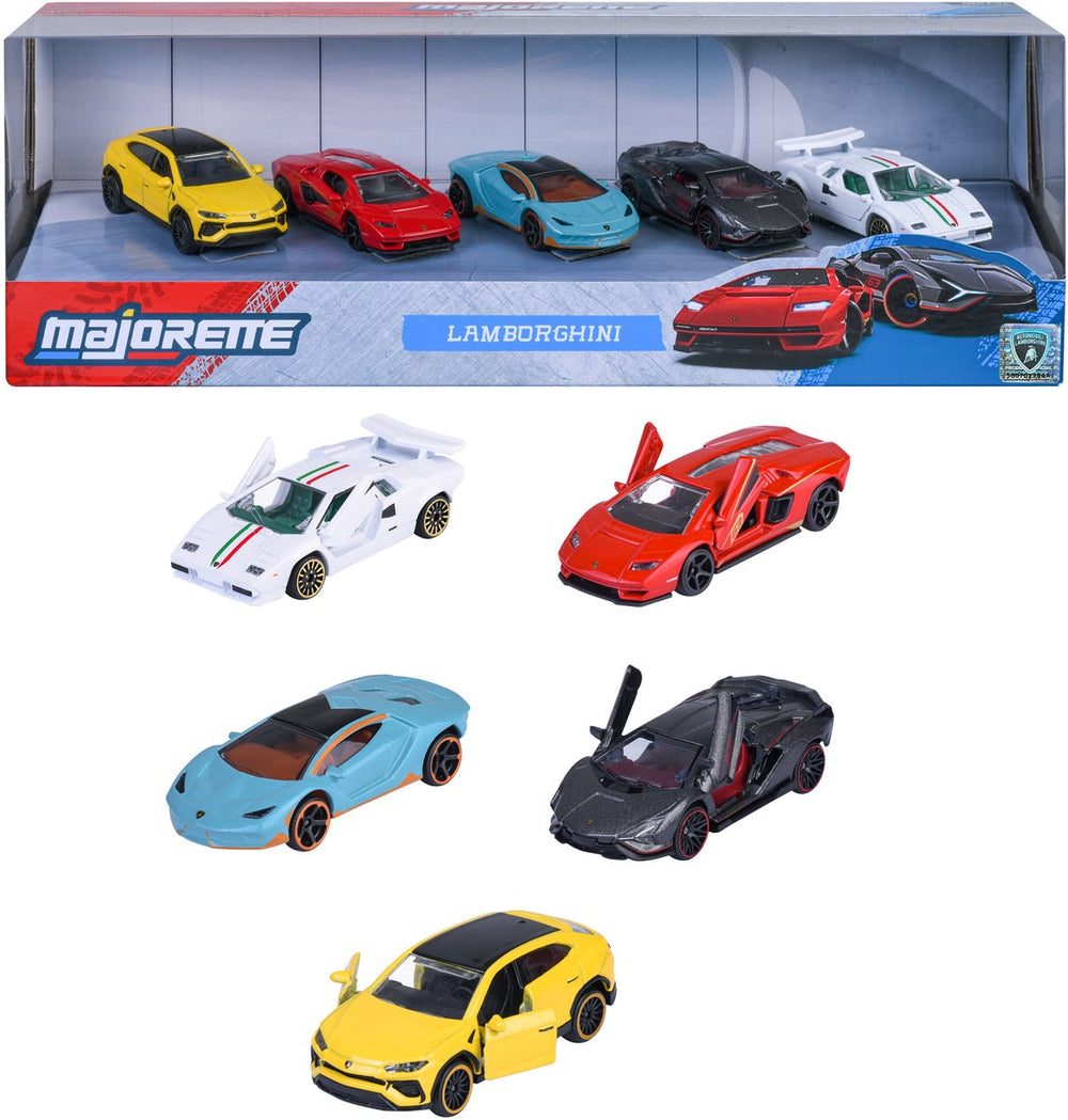 Majorette lamborghini set, 5dlg.