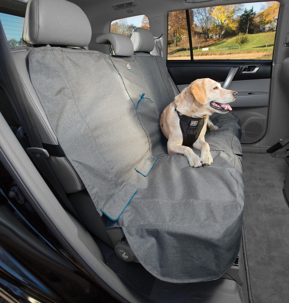 Kurgo - heather bench seat cover - grey