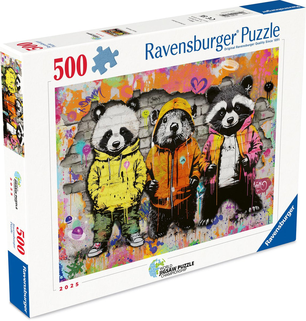 Ravensburger – pluizige vrienden – legpuzzel – 500 stukjes